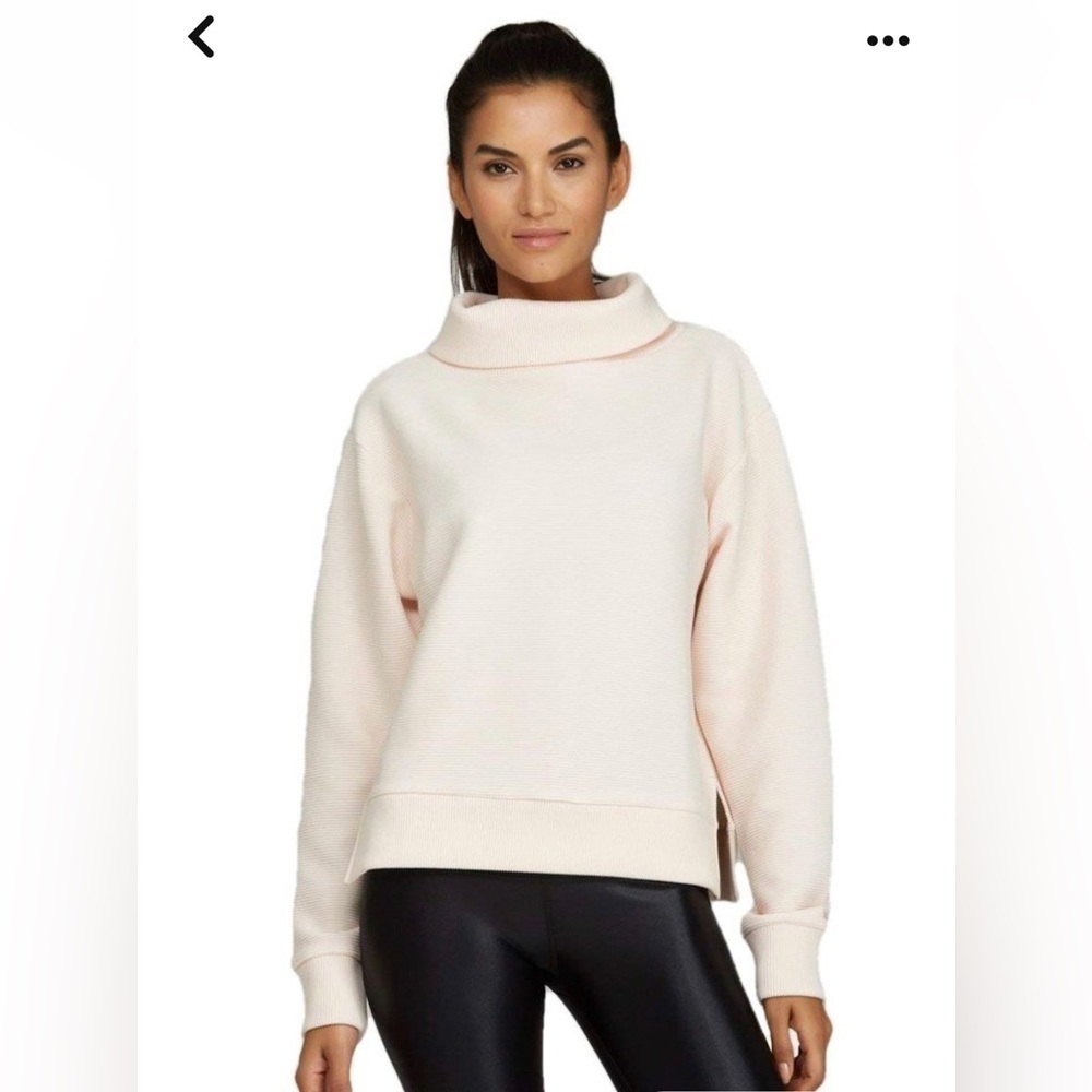 Noli Yoga Cowl Neck Cream Sweater Size XS